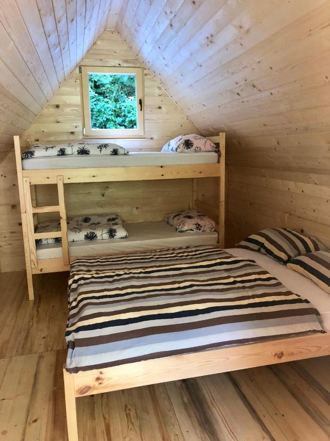 Wooden Cabin Kamna Gorica Eksteriør bilde