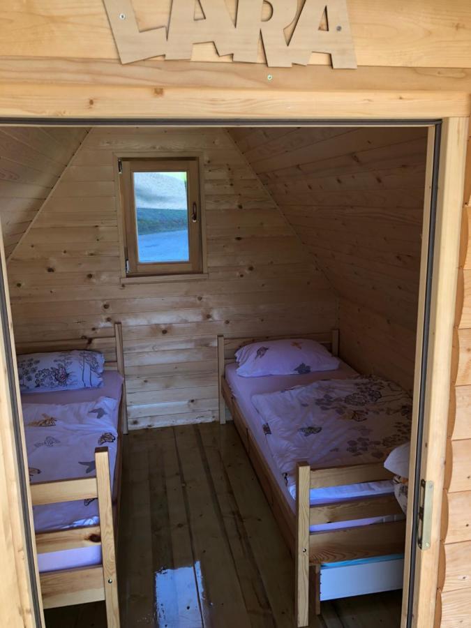 Wooden Cabin Kamna Gorica Eksteriør bilde