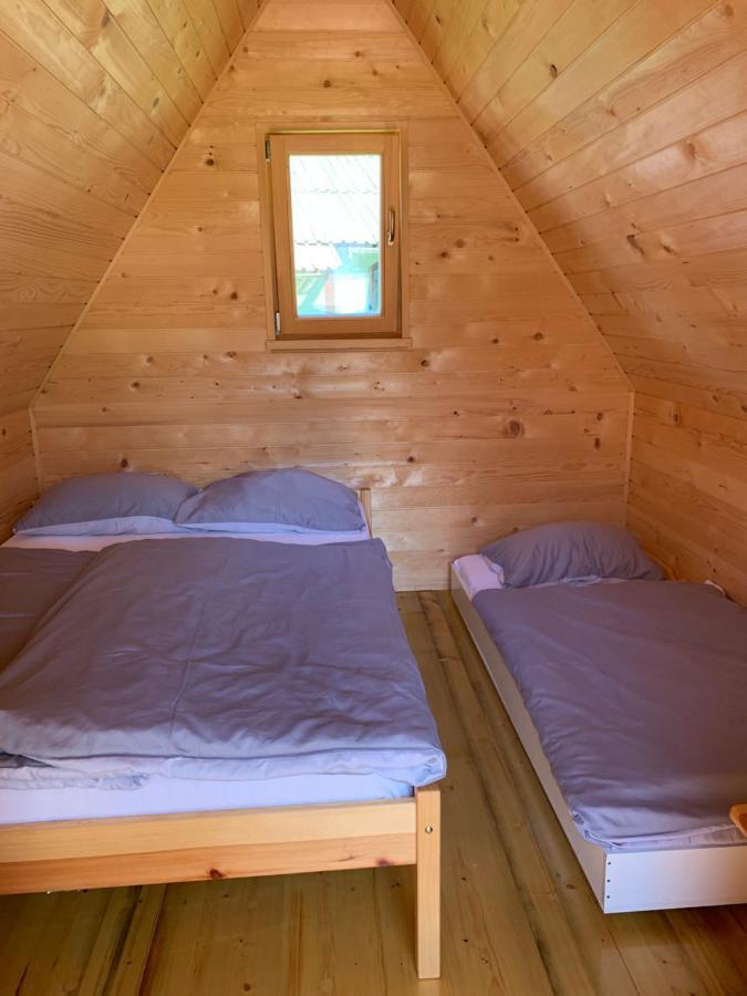 Wooden Cabin Kamna Gorica Eksteriør bilde